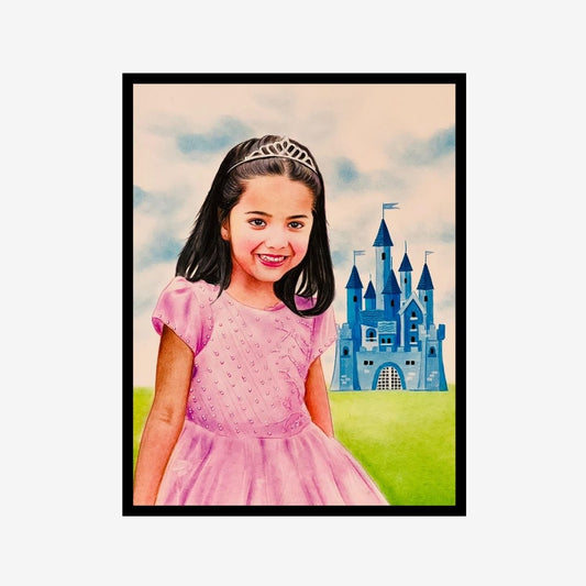 Adorable Child Portraits in Color Pencil