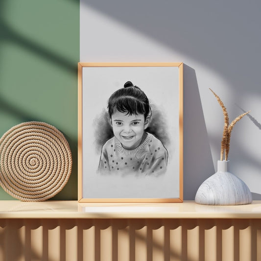 Capture Childhood in Pencil Art