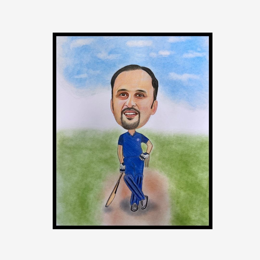 Cool Caricature Art for Him